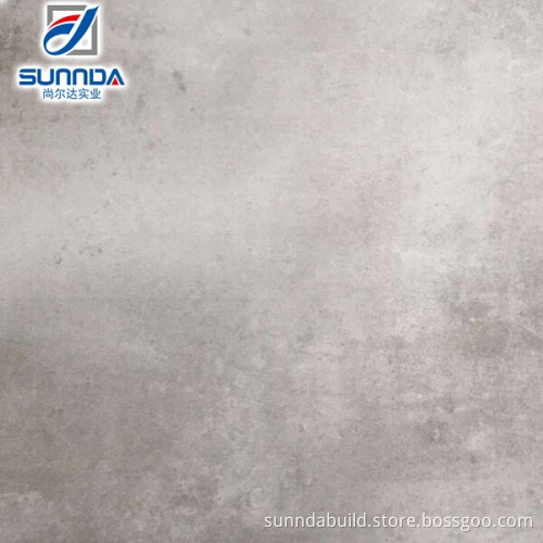 India popular anti-slip digital cemental grey simple porcelain tiles with mat finish 60x60cm